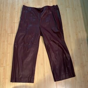 Ann Taylor Faux Leather  pants